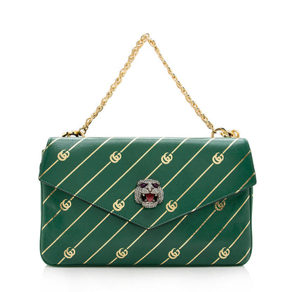 Gucci Calfskin Thiara Double Shoulder Bag (SHF-18084)