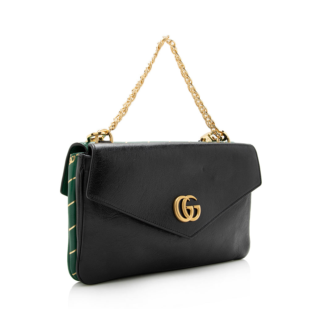 Gucci Calfskin Thiara Double Shoulder Bag (SHF-18084)