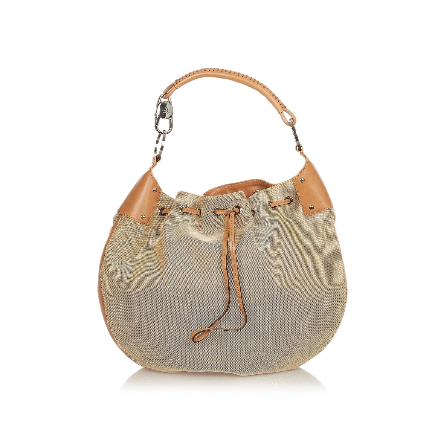 Gucci Canvas Drawstring Hobo Bag (SHG-24994)