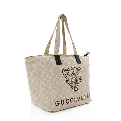 Gucci Canvas Museo Tote