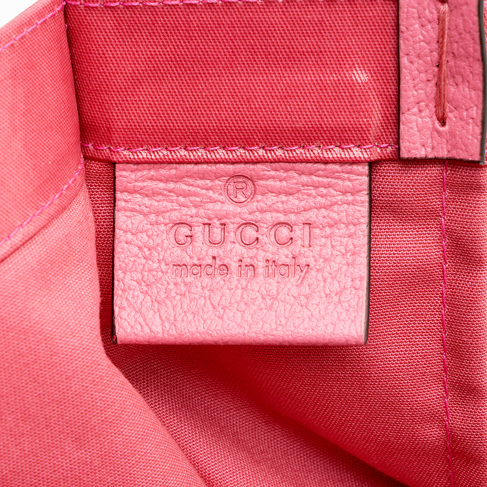 Gucci Coated Canvas Logo Tote