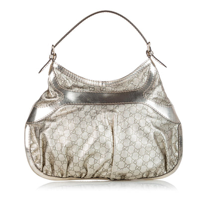 Gucci Dialux Queex Guccissima Metallic Hobo (SHG-24603)