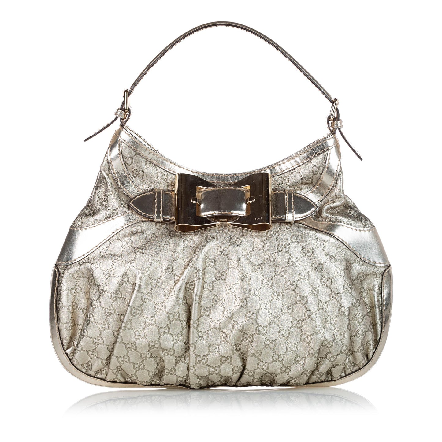 Gucci Dialux Queex Guccissima Metallic Hobo (SHG-24603)