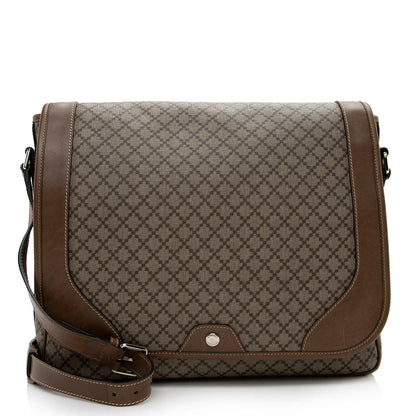 Gucci Diamante Canvas Large Messenger Bag (SHF-15223)