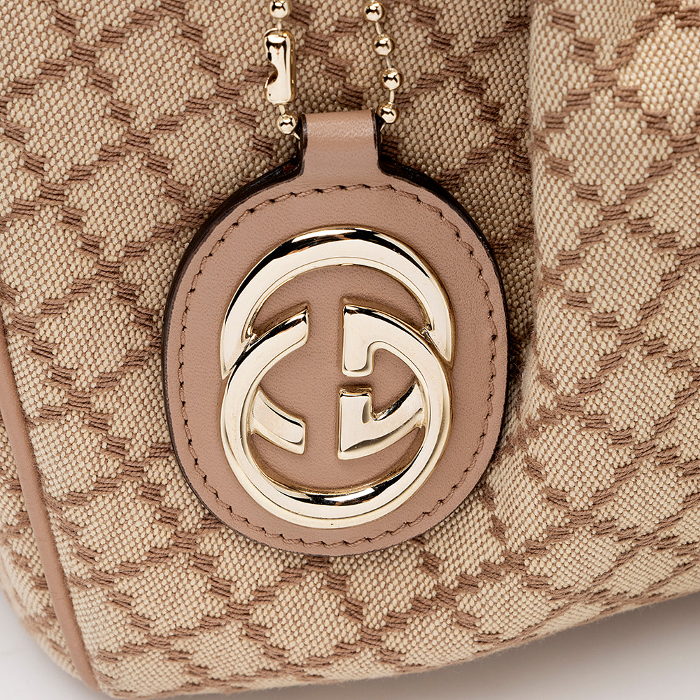 Gucci Diamante Canvas Sukey Medium Tote (SHF-16354)