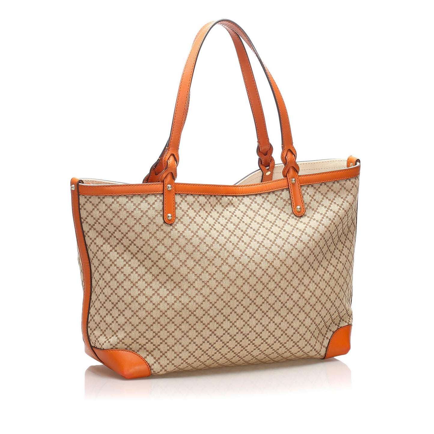 Gucci Diamante Craft Canvas Tote Bag (SHG-11098)