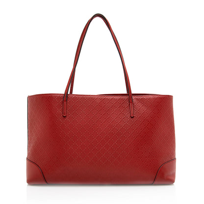 Gucci Diamante Leather Bright Tote (SHF-18816)