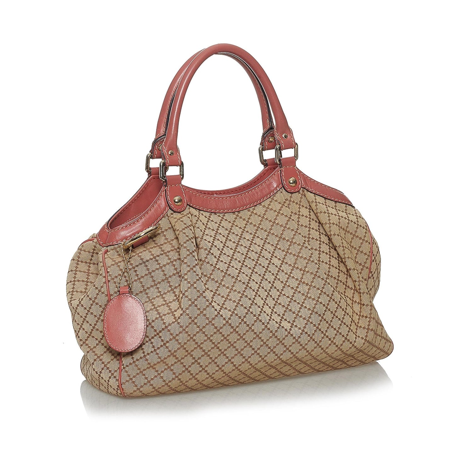 Gucci Diamante Sukey Canvas Tote Bag (SHG-28307)