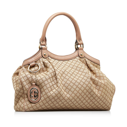 Gucci Diamante Sukey Tote Bag (SHG-CWuYvJ)