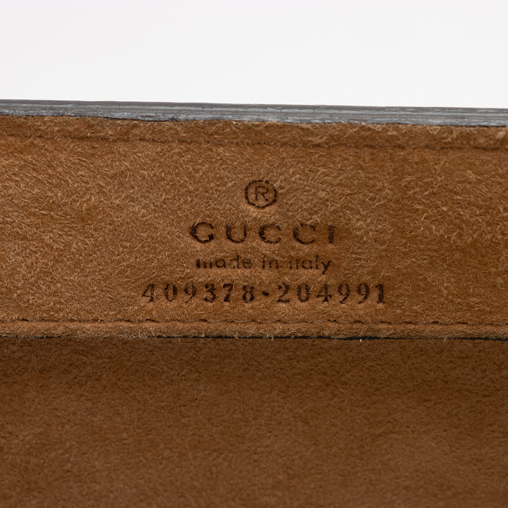 Gucci Embossed Leather XL Tote (SHF-16795)