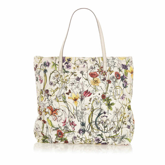 Gucci Flora Canvas Tote Bag (SHG-19680)