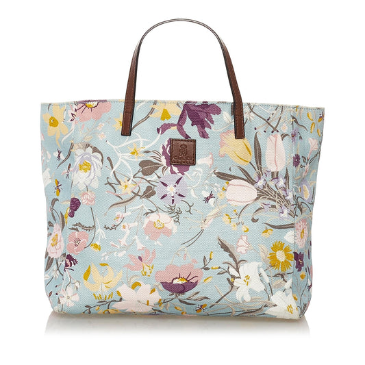 Gucci Flora Canvas Tote Bag (SHG-32996)