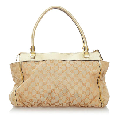 Gucci GG Abbey D-Ring Canvas Shoulder Bag (SHG-32900)