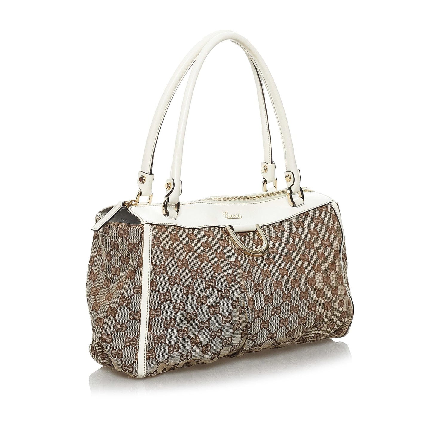 Gucci GG Abbey D-Ring Canvas Tote Bag (SHG-33683)