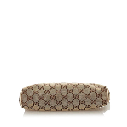 Gucci GG Canvas Abbey D-Ring Baguette (SHG-33038)