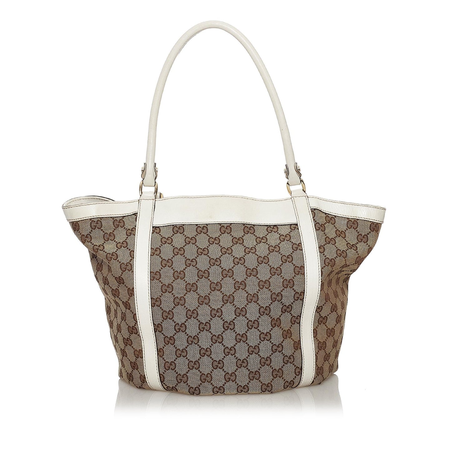 Gucci GG Canvas Abbey D-Ring Canvas Tote Bag (SHG-33377)