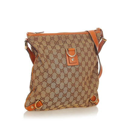 Gucci GG Canvas Abbey D-Ring Crossbody Bag (SHG-26539)