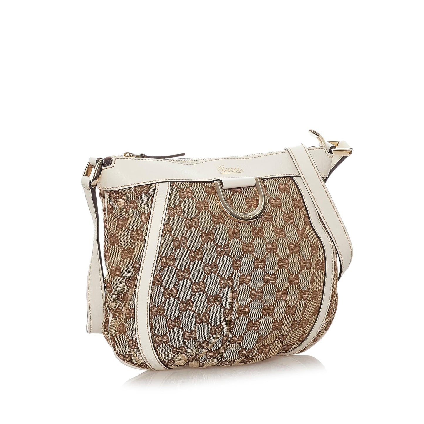 Gucci GG Canvas Abbey D-Ring Crossbody Bag (SHG-27900)