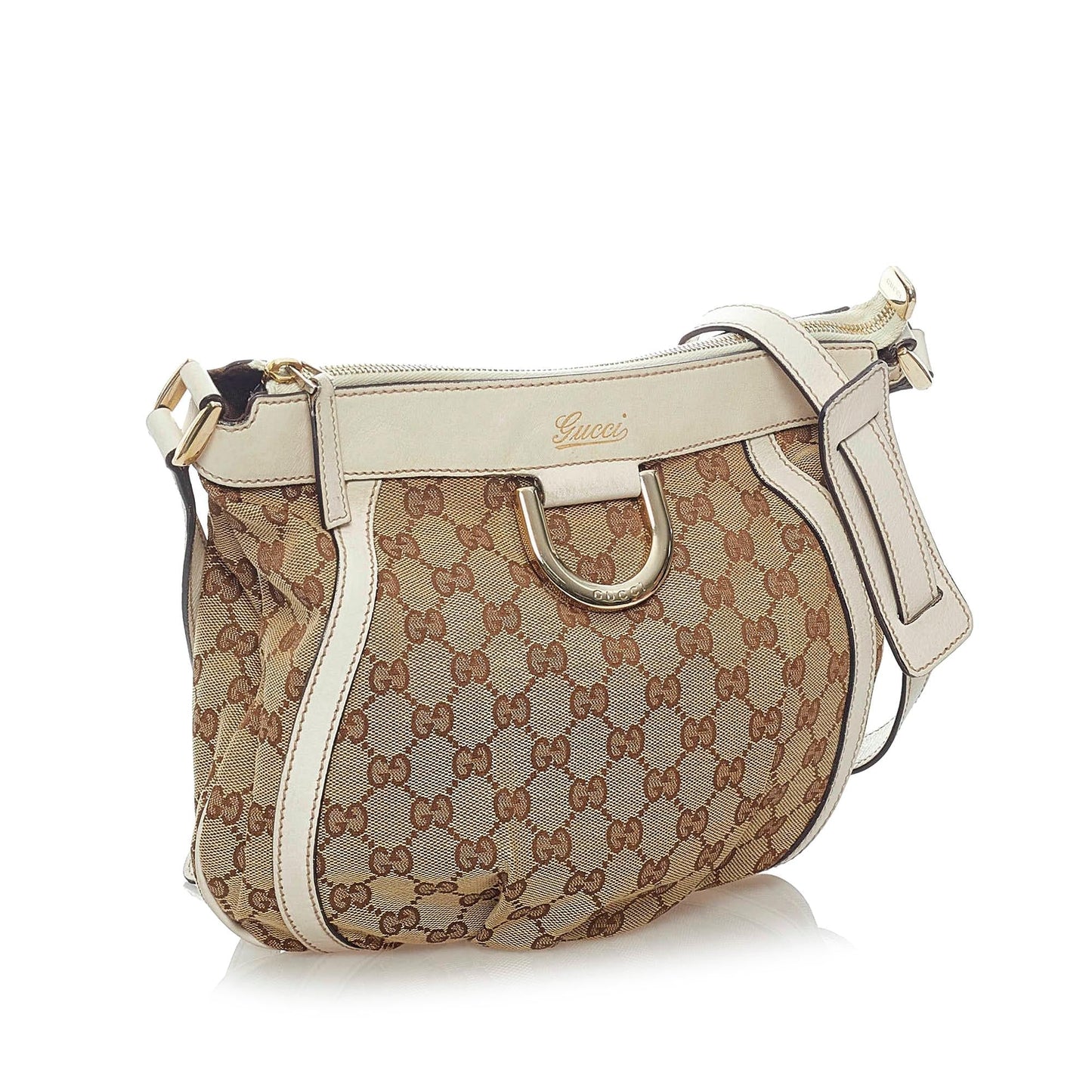 Gucci GG Canvas Abbey D-Ring Crossbody Bag (SHG-33207)