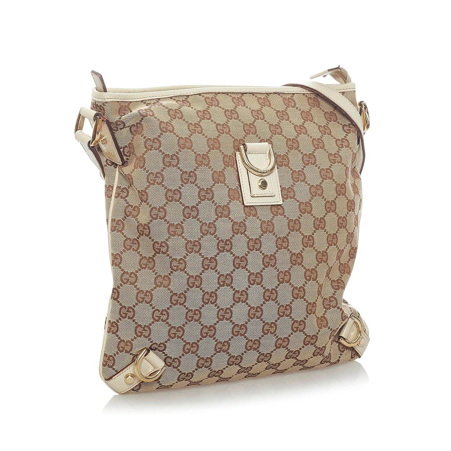 Gucci GG Canvas Abbey D-Ring Crossbody Bag (SHG-33500)