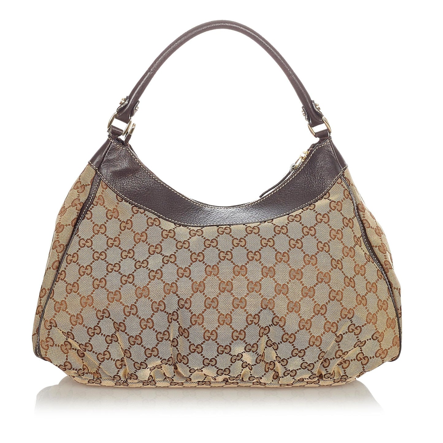 Gucci GG Canvas Abbey D-Ring Shoulder Bag (SHG-23487)