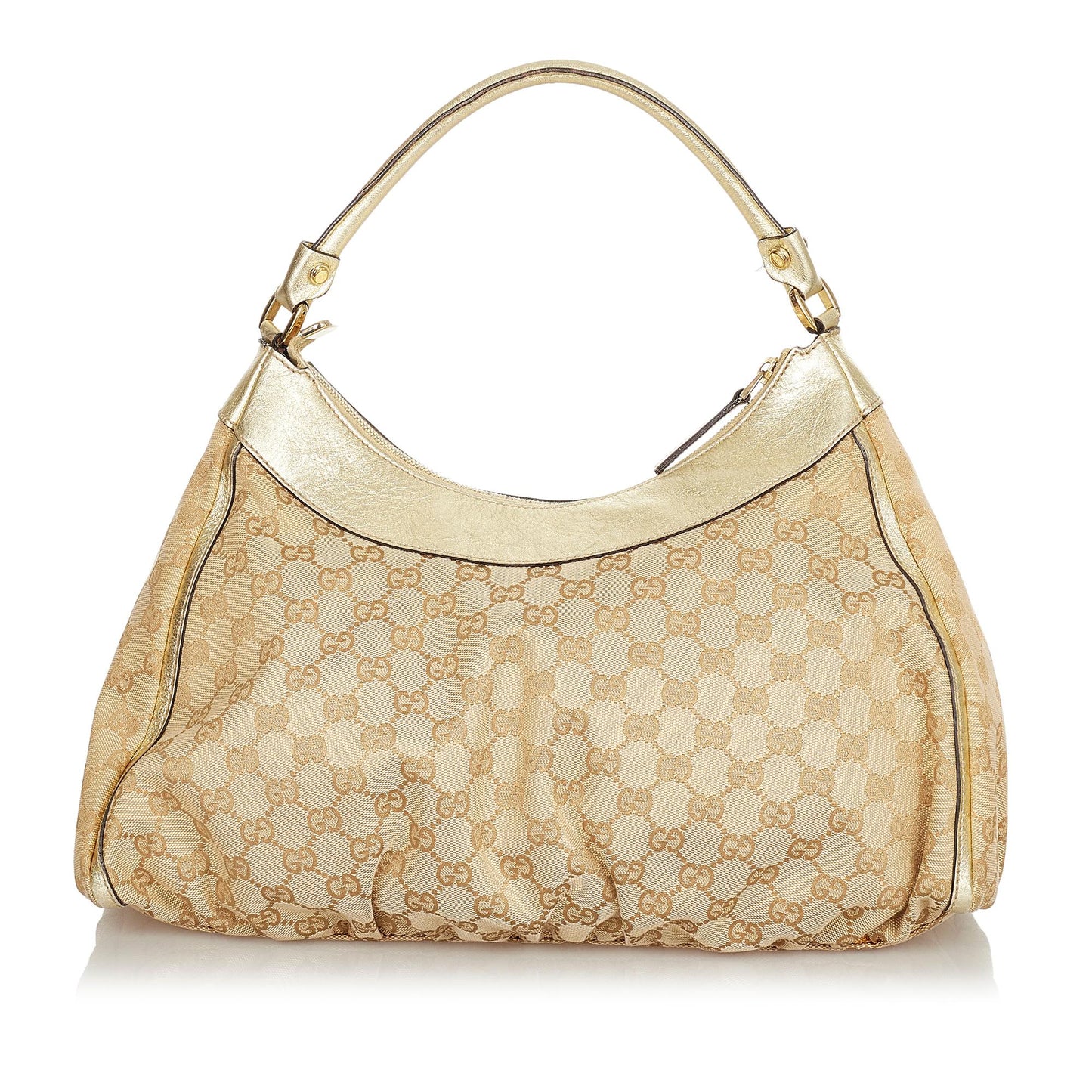 Gucci GG Canvas Abbey D-Ring Shoulder Bag (SHG-24365)