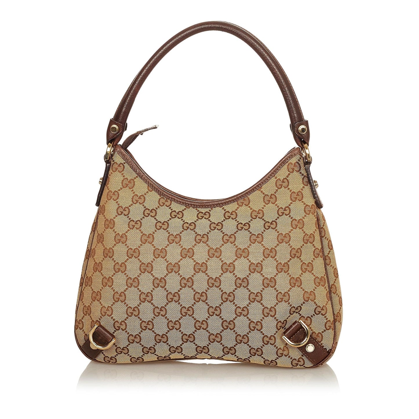 Gucci GG Canvas Abbey D-Ring Shoulder Bag (SHG-25020)