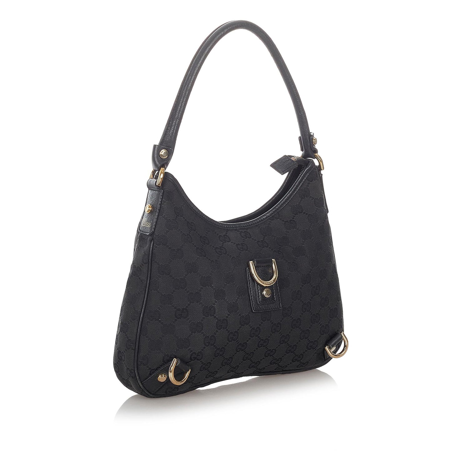 Gucci GG Canvas Abbey D-Ring Shoulder Bag (SHG-27000)