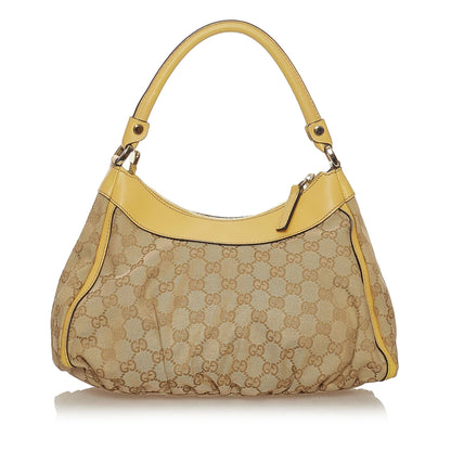 Gucci GG Canvas Abbey D-Ring Shoulder Bag (SHG-27458)