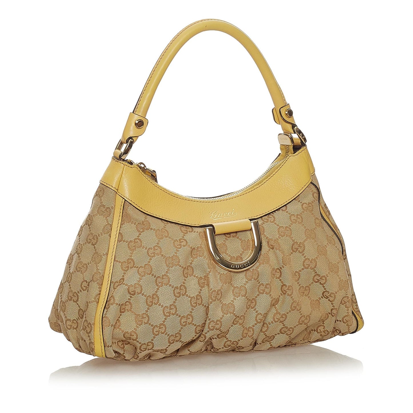 Gucci GG Canvas Abbey D-Ring Shoulder Bag (SHG-27458)