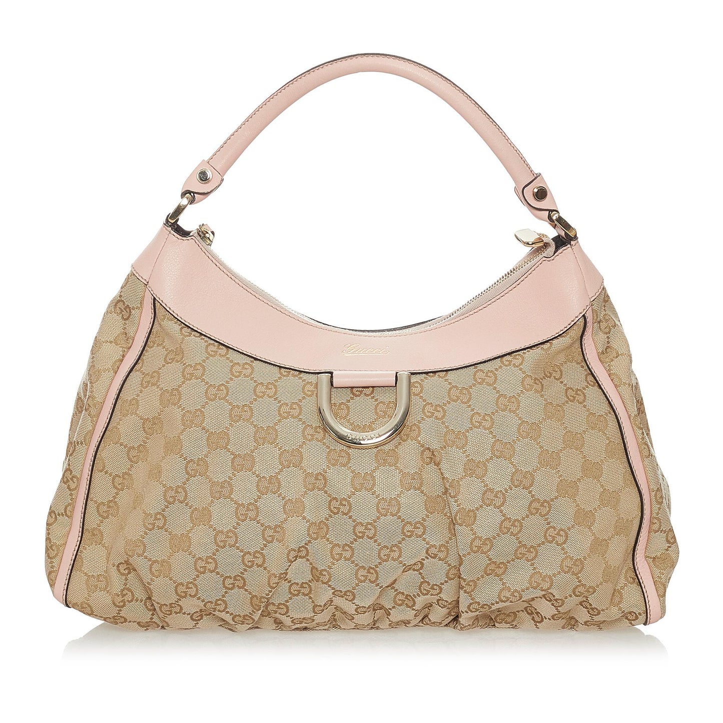 Gucci GG Canvas Abbey D-Ring Shoulder Bag (SHG-28069)