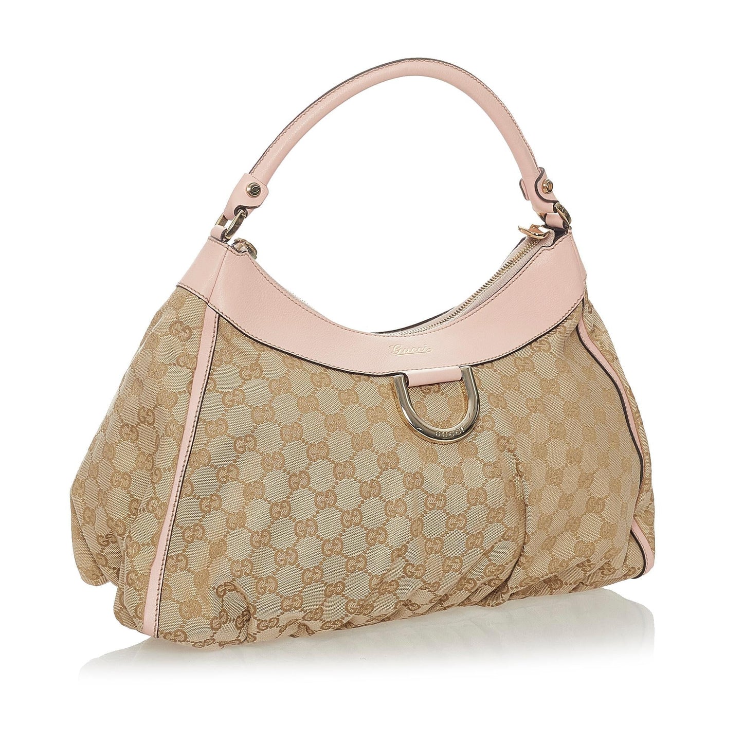 Gucci GG Canvas Abbey D-Ring Shoulder Bag (SHG-28069)