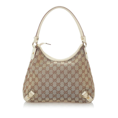 Gucci GG Canvas Abbey D-Ring Shoulder Bag (SHG-32884)