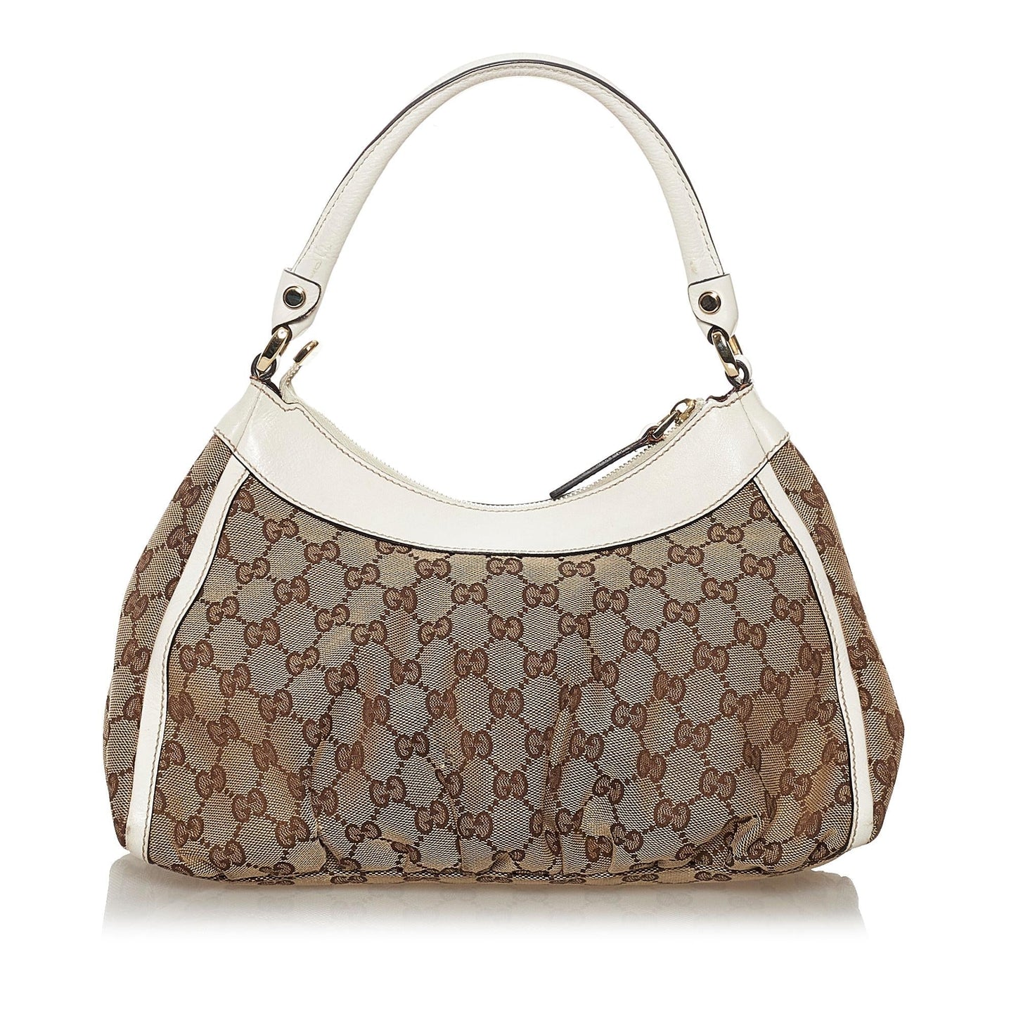 Gucci GG Canvas Abbey D-Ring Shoulder Bag (SHG-33347)