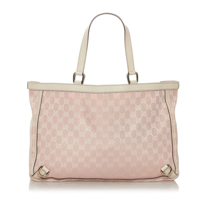 Gucci GG Canvas Abbey D- Ring Tote Bag (SHG-28306)