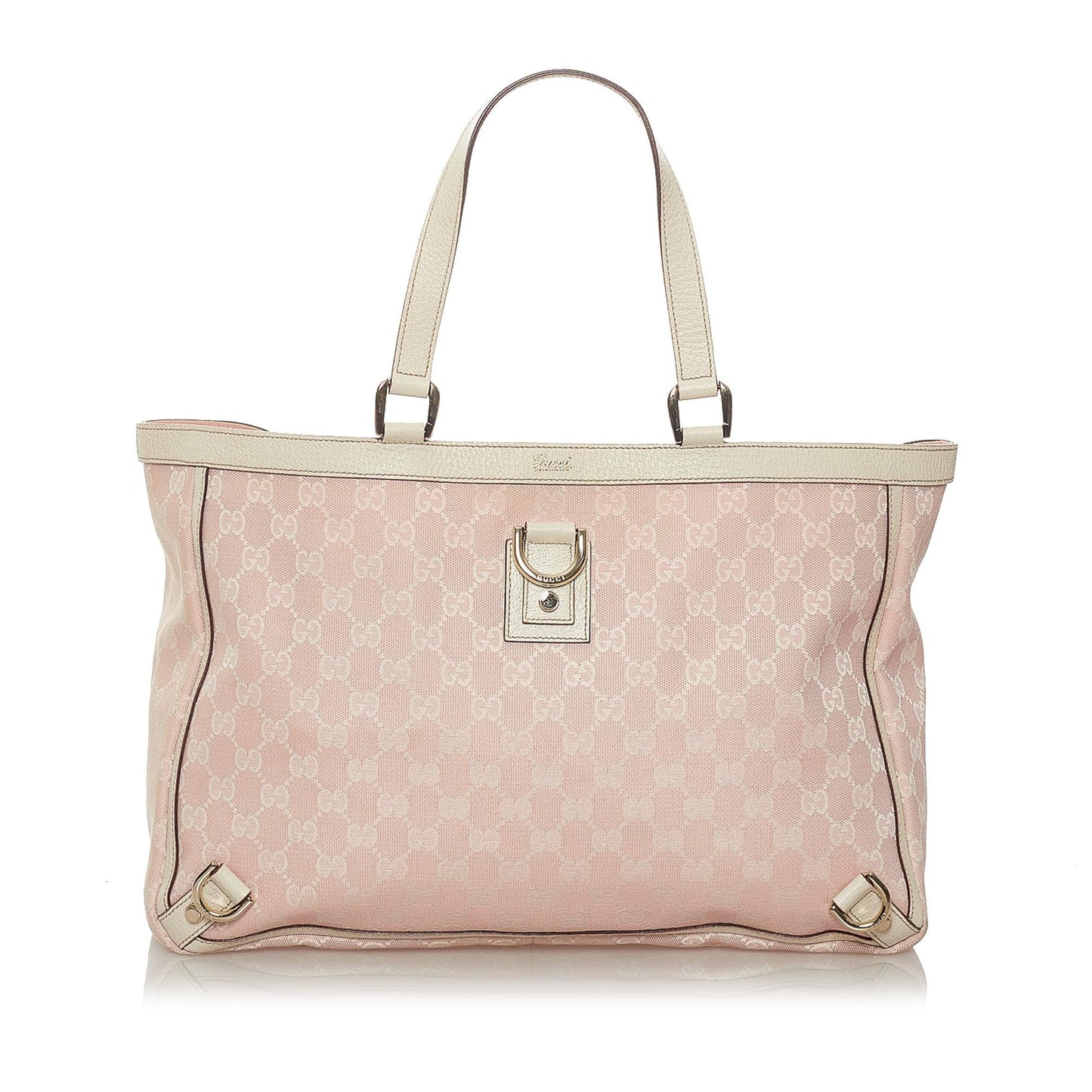 Gucci GG Canvas Abbey D- Ring Tote Bag (SHG-28306)