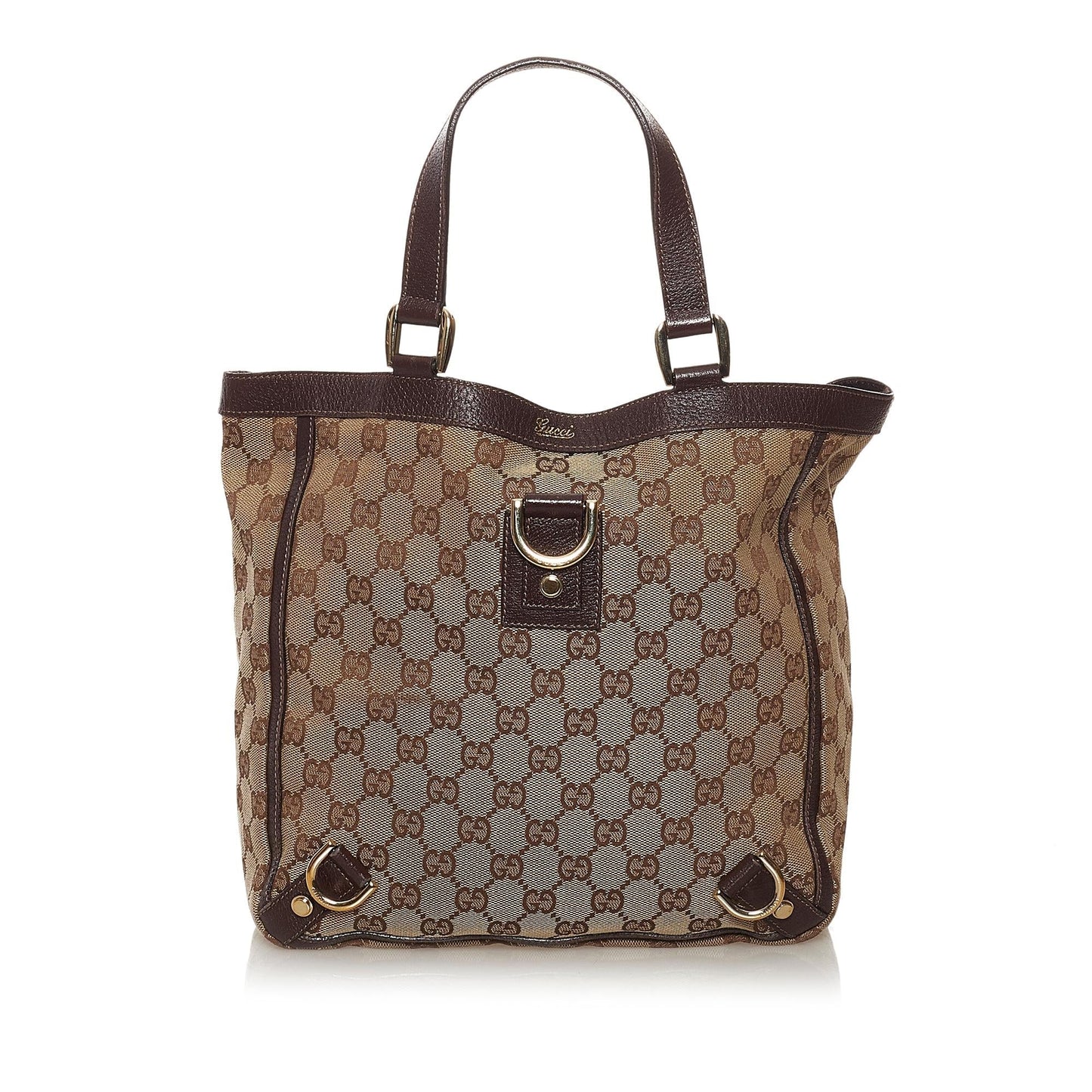 Gucci GG Canvas Abbey D-Ring Tote Bag (SHG-32980)