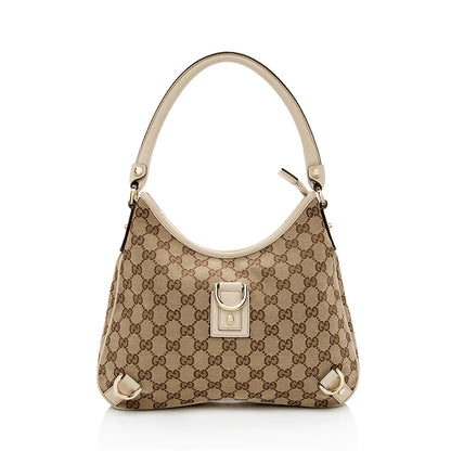 Gucci GG Canvas Abbey Medium Hobo (SHF-15069)