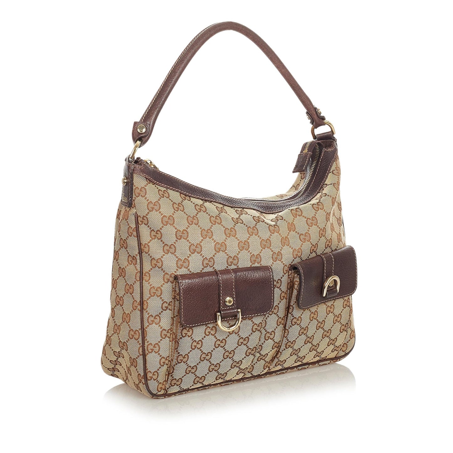 Gucci GG Canvas Abbey Shoulder Bag (SHG-24576)