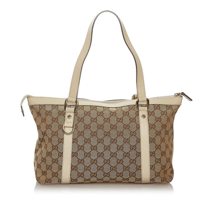 Gucci GG Canvas Abbey Shoulder Bag (SHG-27473)