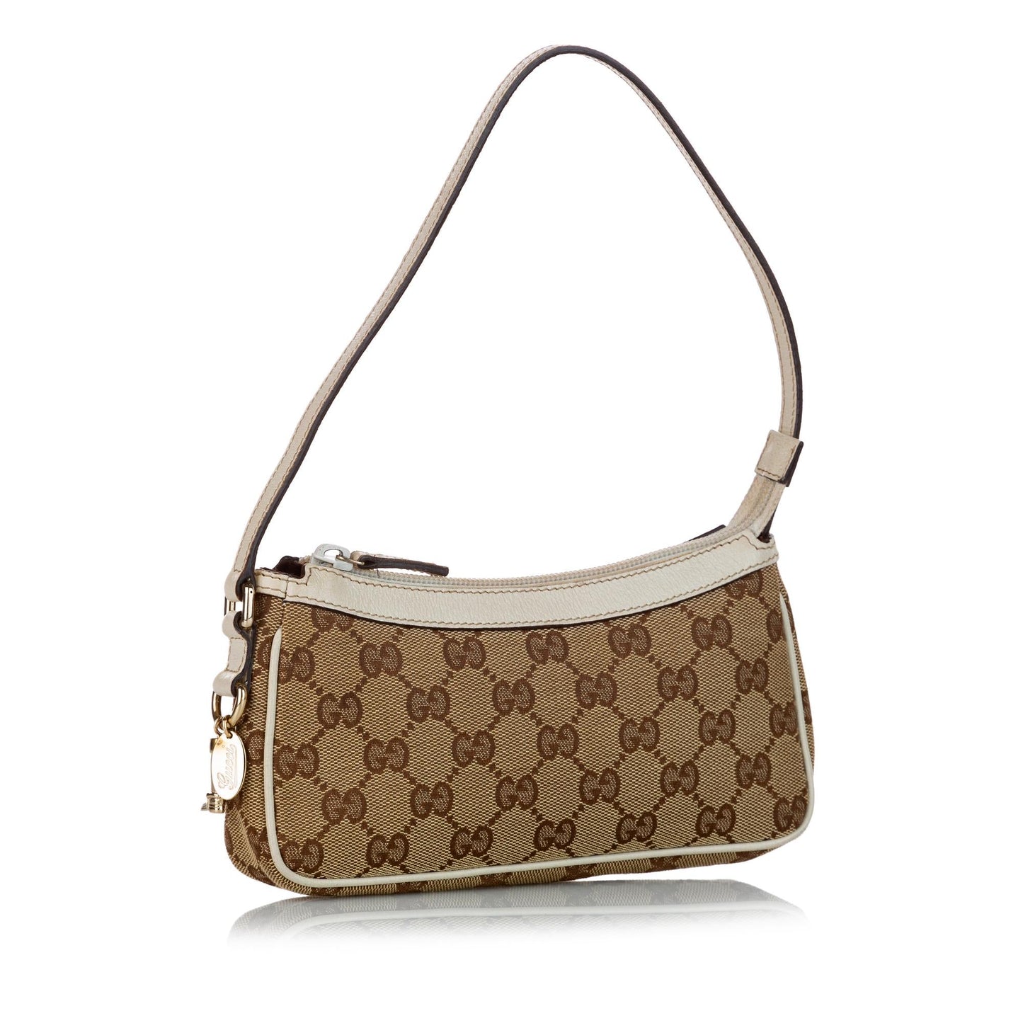 Gucci GG Canvas Baguette (SHG-28805)