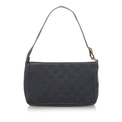 Gucci GG Canvas Baguette (SHG-33039)