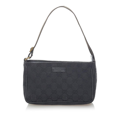 Gucci GG Canvas Baguette (SHG-33039)