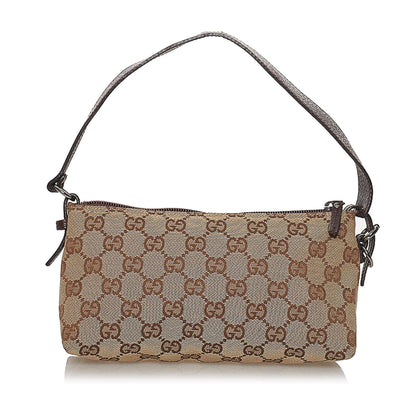 Gucci GG Canvas Baguette (SHG-33484)