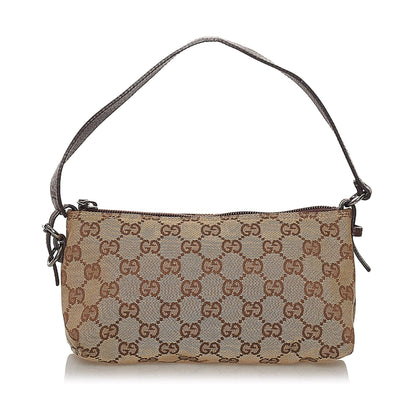 Gucci GG Canvas Baguette (SHG-33484)