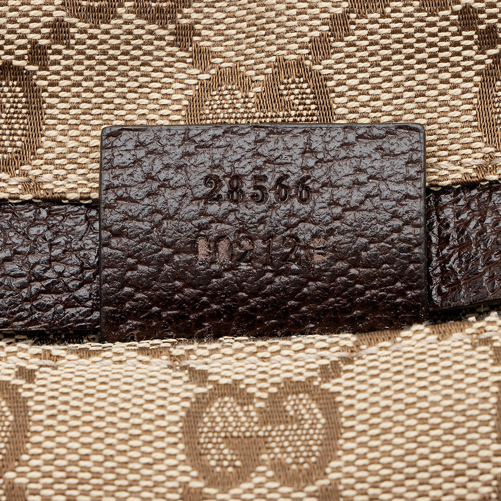 Gucci GG Canvas Web Belt Bag (SHF-18769)