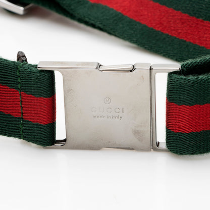 Gucci GG Canvas Web Belt Bag (SHF-18769)