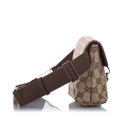 Gucci GG Canvas Belt Bag (SHG-27856)