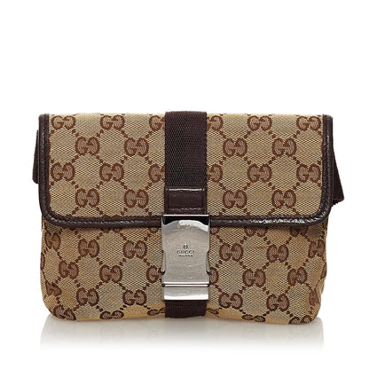 Gucci GG Canvas Belt Bag (SHG-33561)