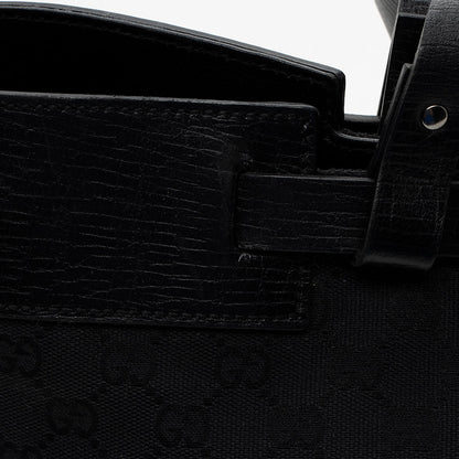 Gucci GG Canvas Belted Tote - FINAL SALE (SHF-16091)